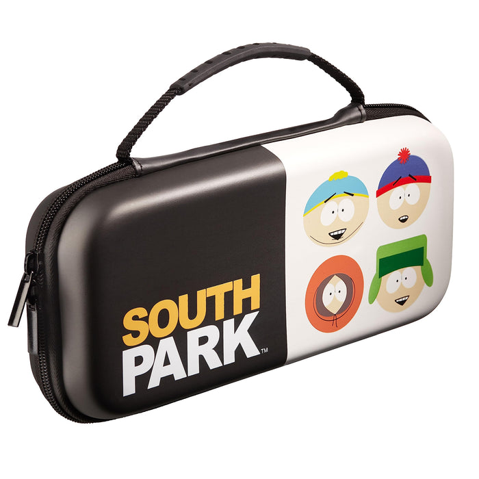 Numskull Official South Park Hard Shell Travel Case for Nintendo Switch and OLED Model 2021 Console - Fits 10 Games and Switch Accessories
