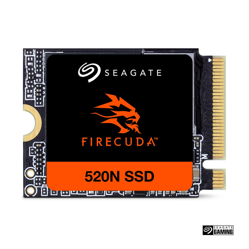 Seagate FireCuda 520N 2048GB NVMe Gaming SSD, M.2 2230-S2, PCIe G4 x 4, 3 Years Rescue Service Included, 5 Year Warranty, Modellnr.: ZP2048GV3A002 PC 520N Serie - Gen 4 2048GB