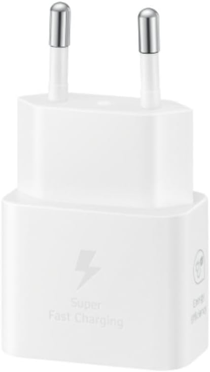 Samsung Schnellladeadapter, Energieeffizientes Ladegerät, USB-C, 25 Watt, Weiß, EP-T2510N