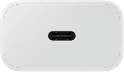 Samsung Schnellladeadapter, Energieeffizientes Ladegerät, USB-C, 25 Watt, Weiß, EP-T2510N