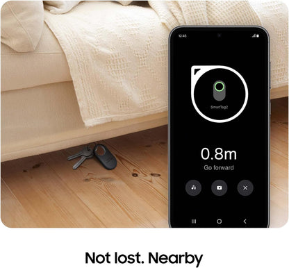 Samsung Galaxy SmartTag2 Bluetooth Tracker (1 Pack), Compass View AR, Find Lost Mode