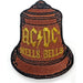 AC/DC Patch Hells Bells Band Logo Official Brown Size One Size