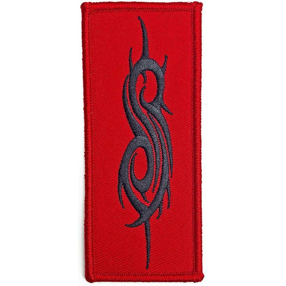 Rock Off officially licensed products Slipknot Black Tribal Sigil Woven Patch Taglia unica
