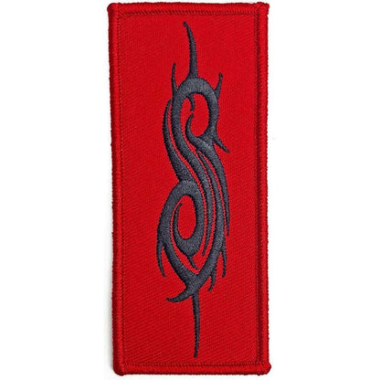 Rock Off officially licensed products Slipknot Black Tribal Sigil Woven Patch Taglia unica