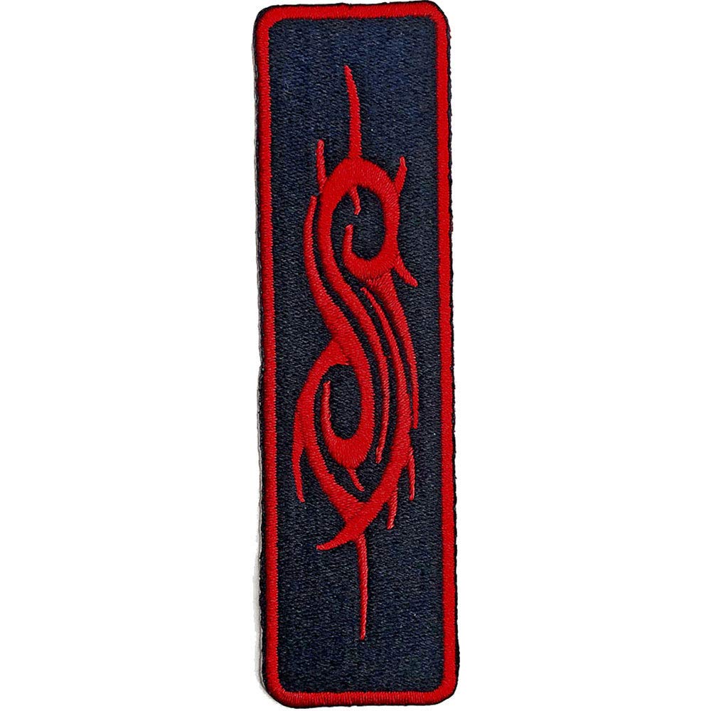 Rock Off officially licensed products Slipknot Black Tribal Sigil Woven Patch Taglia unica