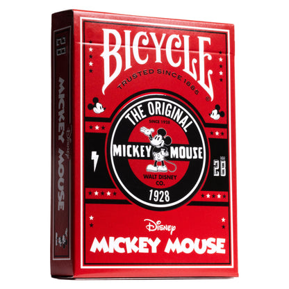 Bicycle - Mickey Classic. Baraja de Cartas Conmemorativa del Personaje de Disney Mickey Mouse