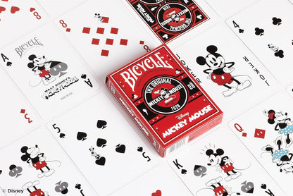Bicycle - Mickey Classic. Baraja de Cartas Conmemorativa del Personaje de Disney Mickey Mouse