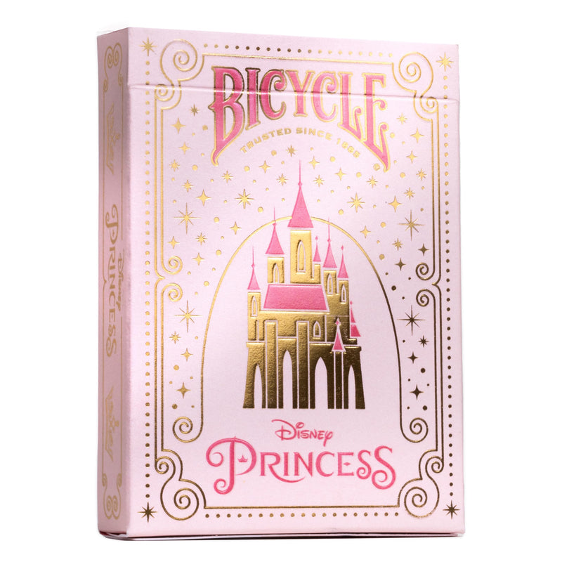 Bicycle Princess Pink & Navy Disney Playing Cards, Pink or Blue, Colours May Vary - 1 Deck, Air Cushion Finish, Professional, Superb Handling & Durability, Great Gift For Card Collectors