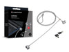 CONCEPTRONIC CNBSLOCK15T 1.5m Dual Head Laptop Lock with Key