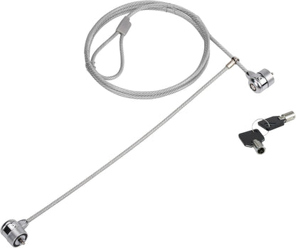 CONCEPTRONIC CNBSLOCK15T 1.5m Dual Head Laptop Lock with Key