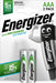 Energizer NimH Extreme Micro Rechargeable Battery 1.2 Volt 800 mAh Pre-Charged Pack of 2