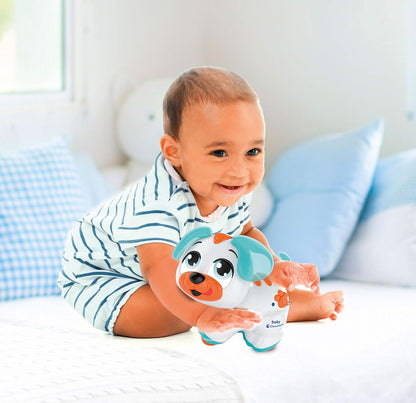 Clementoni Cagnolino Cercacoccole, Prima Infanzia, Gioco Musicale, Giocattolo Elettronico Interattivo Parlante, Bambini 12 mesi+, Multicolore, 17450