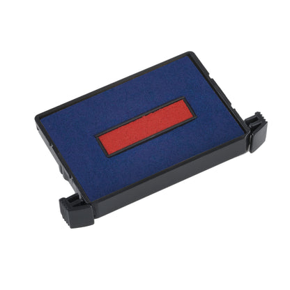 Trodat Trodat Printy 4750/4750 Stempelkassette Blau/Rot 1 Stück – Stempelkissen (blau/rot, schwarz, 1 Stück