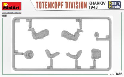 MiniArt MIN35397 1:35-Totenkopf Division. KHARKOV 1943, Molded Color