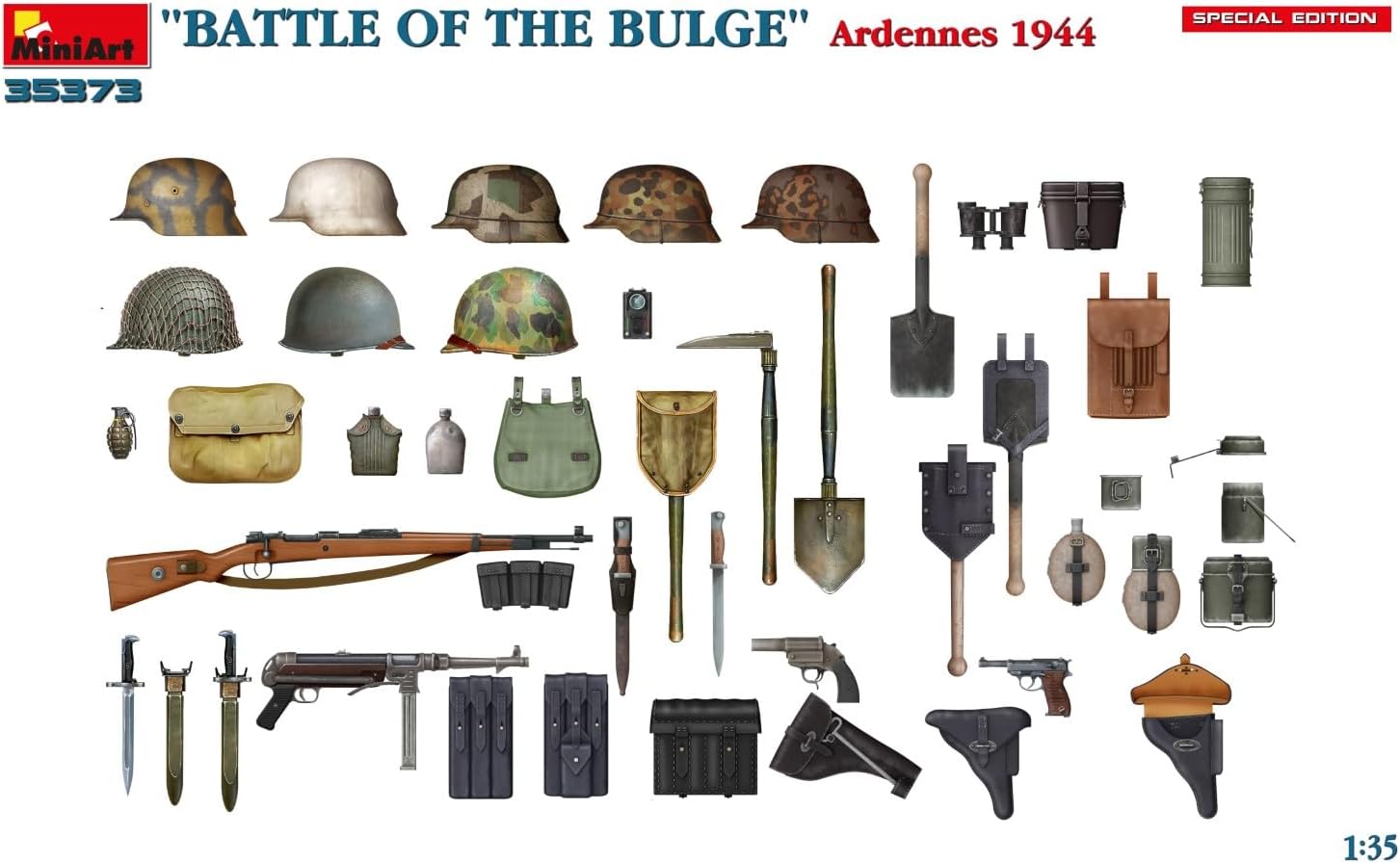 Miniart - battaglia delle ardenne 1944 - 1/35 - miniart 35373