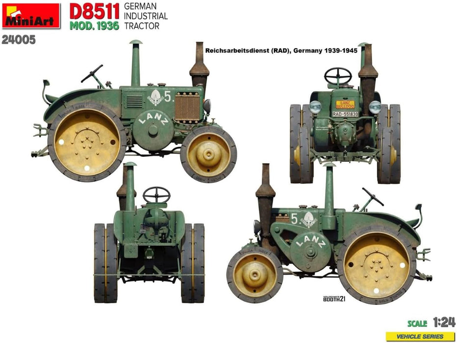 Miniart MIN24005 Scale Model, Unpainted