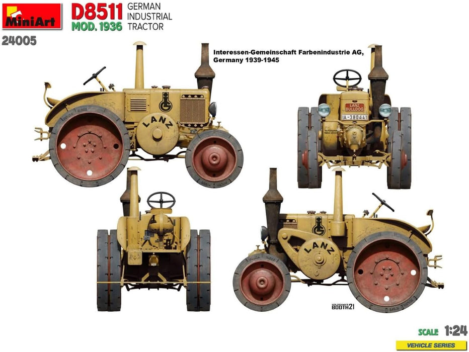 Miniart MIN24005 Scale Model, Unpainted
