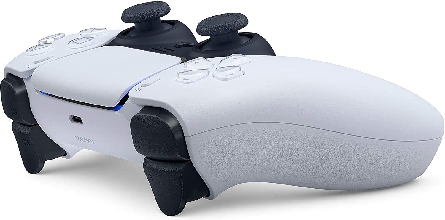Sony Official PlayStation 5 - DualSense Wireless Controller - White - EN/FR/AR (PS5
