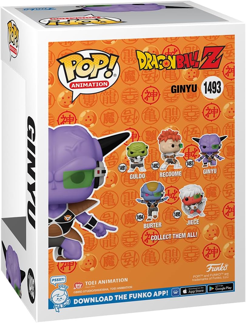 Funko POP! Animation: Dragon Ball Z - Captain Ginyu - Collectable Vinyl Figure - Gift Idea - Official Merchandise - Toys for Kids & Adults - Anime Fans - Model Figure for Collectors and Display