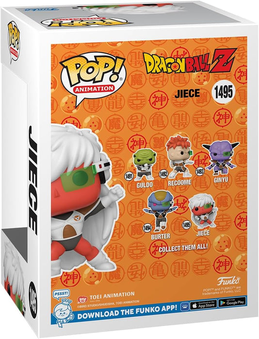 Funko POP! Animation: Dragon Ball Z - Jeice - Jiece - Collectable Vinyl Figure - Gift Idea - Official Merchandise - Toys for Kids & Adults - Anime Fans - Model Figure for Collectors and Display
