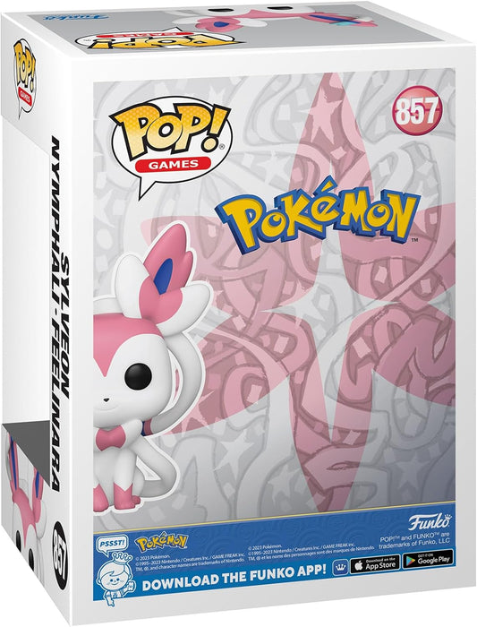 Funko Pop! Games: Pokemon - Sylveon - Collectable Vinyl Figure - Gift Idea - Official Merchandise - Toys for Kids & Adults - Video Games Fans - Model Figure for Collectors and Display
