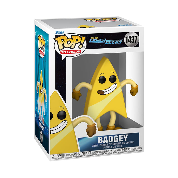 Funko POP! TV: Star Trek LD - Badgey - Star Trek Lower Decks - Collectable Vinyl Figure - Gift Idea - Official Merchandise - Toys for Kids & Adults - Cartoons Fans - Model Figure for Collectors