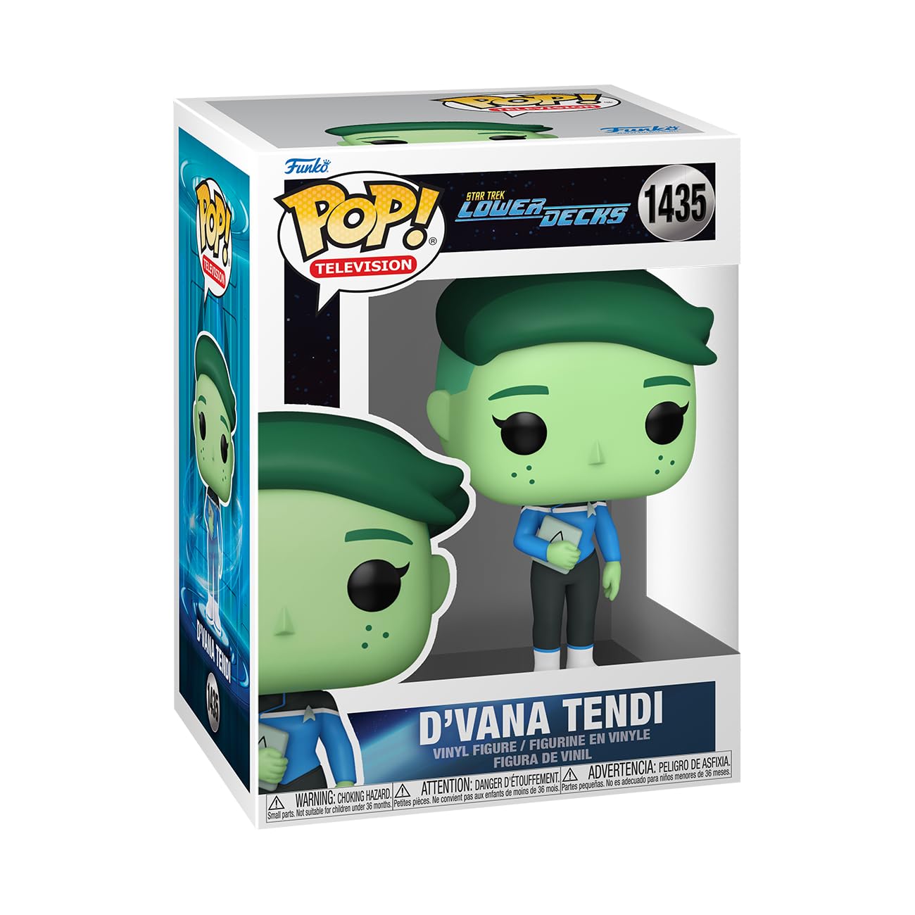 Funko POP! TV: Star Trek LD - D'vana Tendi - Star Trek Lower Decks - Collectable Vinyl Figure - Gift Idea - Official Merchandise - Toys for Kids & Adults - Cartoons Fans - Model Figure for Collectors