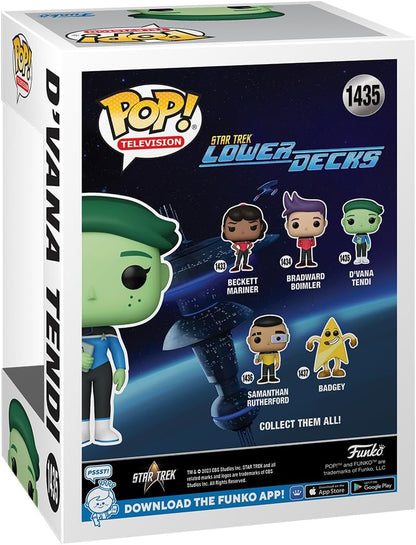Funko POP! TV: Star Trek LD - D'vana Tendi - Star Trek Lower Decks - Collectable Vinyl Figure - Gift Idea - Official Merchandise - Toys for Kids & Adults - Cartoons Fans - Model Figure for Collectors