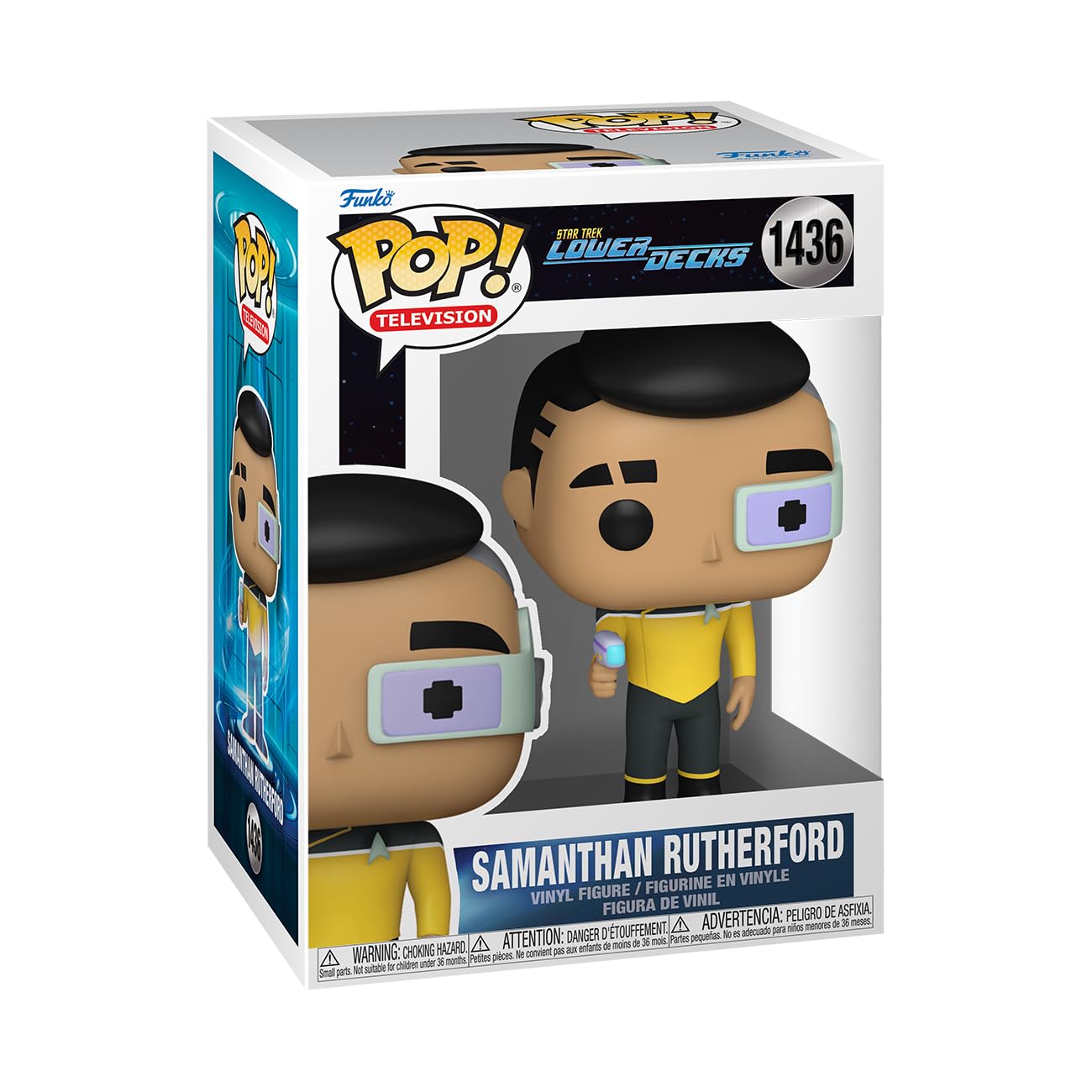 Funko POP! TV: Star Trek LD - Samanthan Rutherford - Star Trek Lower Decks - Collectable Vinyl Figure - Gift Idea - Official Merchandise - Toys for Kids & Adults - Cartoons Fans