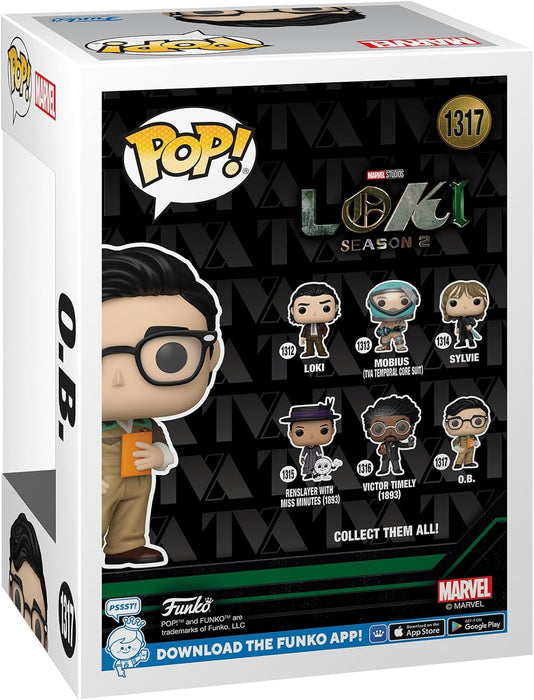 Funko POP! Marvel: Loki Season 2 - Ouroboros (OB) - Collectable Vinyl Figure - Gift Idea - Official Merchandise - Toys for Kids & Adults - TV Fans - Model Figure for Collectors and Display