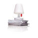 Fatboy Rechargeable Table Lamp Edison The Petit - Rechargeable Night Light - Dimmable Desk Lamp - Wireless Bedroom Lamp - Cordless Lamp for Bedroom, Living Room, Camping, Kids