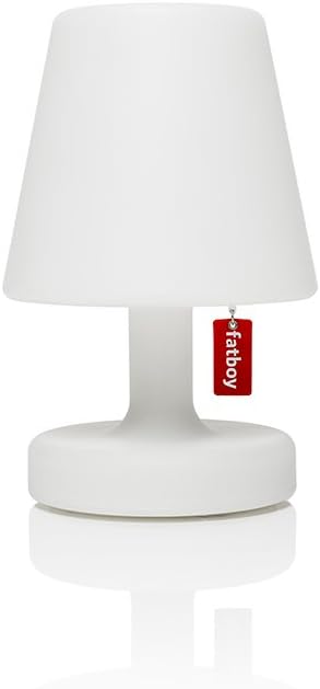 Fatboy Rechargeable Table Lamp Edison The Petit - Rechargeable Night Light - Dimmable Desk Lamp - Wireless Bedroom Lamp - Cordless Lamp for Bedroom, Living Room, Camping, Kids