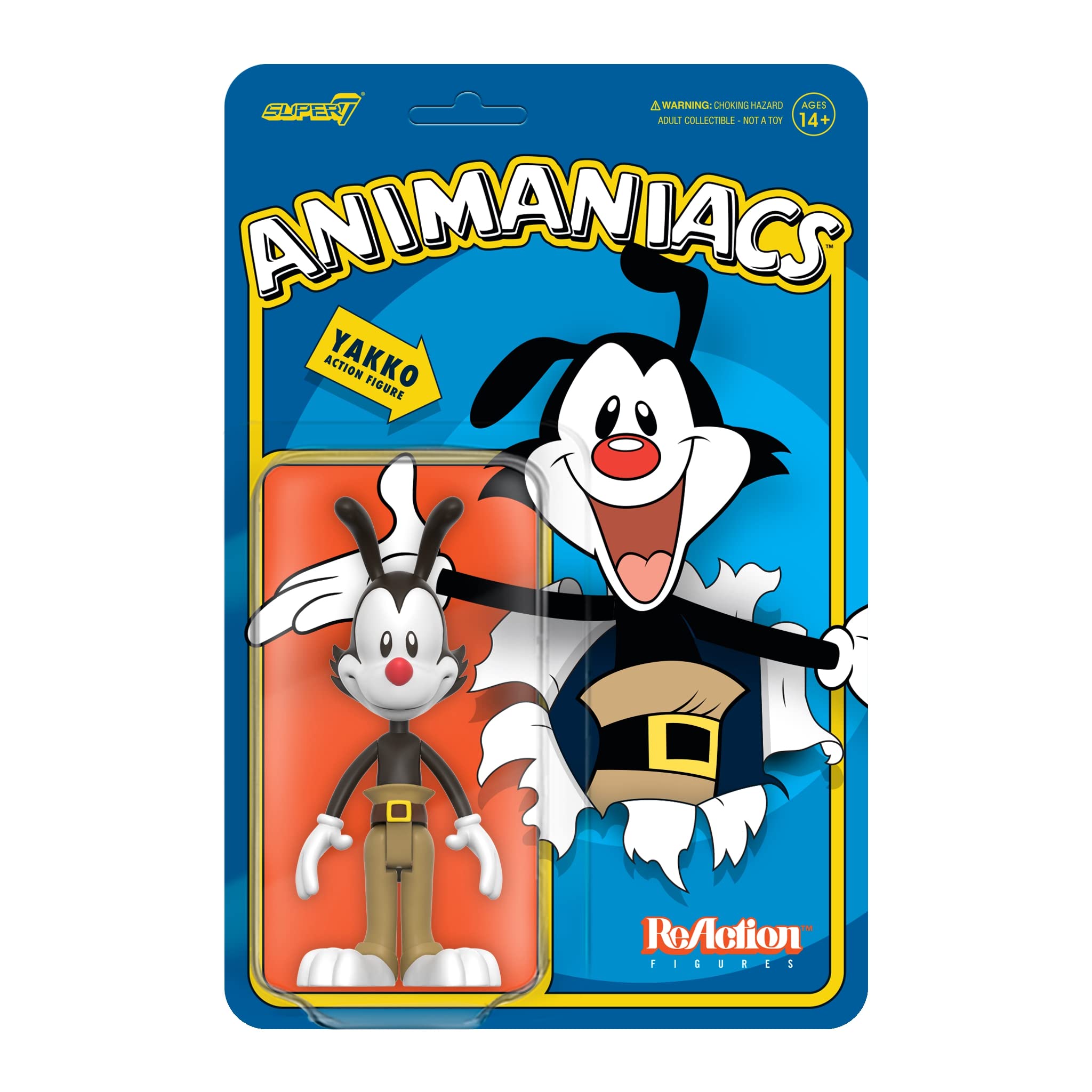 SUPER7 - Animaniacs Yakko 3.75 in Reaction Figure Classic