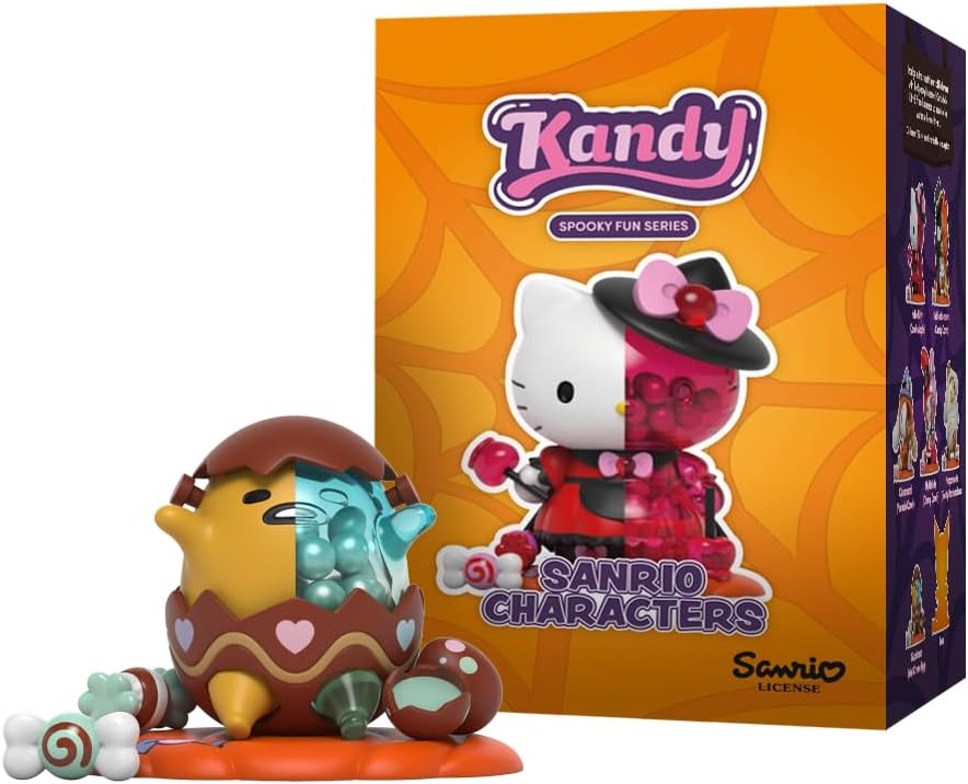 Mighty Jaxx Kandy x Sanrio Spooky Fun | Figura da collezione con scatola a sorpresa | un carattere casuale