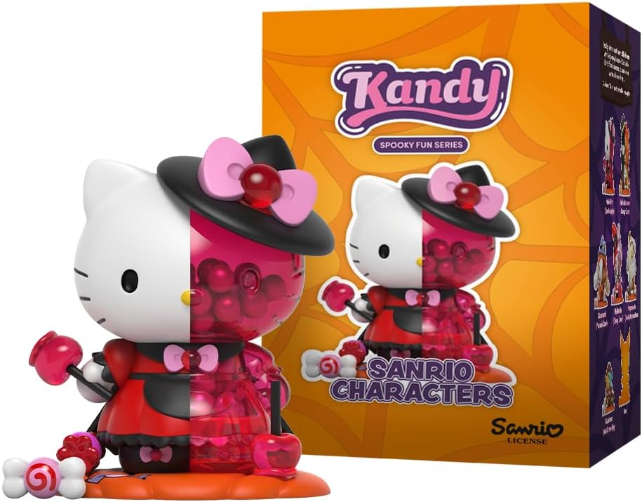 Mighty Jaxx Kandy x Sanrio Spooky Fun | Figura da collezione con scatola a sorpresa | un carattere casuale