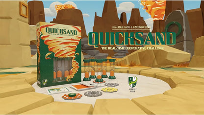 Horrible Guild: Quicksand - Real Time Cooperative Board Game, Time Management, Deactivate Traps to Keep The Sand Timer Going, Ages 8+. 1-7 Players