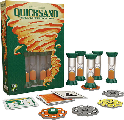Horrible Guild: Quicksand - Real Time Cooperative Board Game, Time Management, Deactivate Traps to Keep The Sand Timer Going, Ages 8+. 1-7 Players