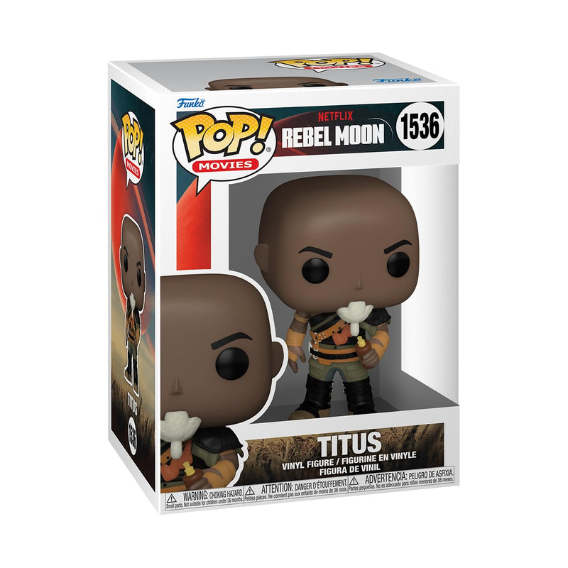 Funko Pop! Movies: Rebel Moon - Titus - Collectable Vinyl Figure - Gift Idea - Official Merchandise - Toys for Kids & Adults - Movies Fans - Model Figure for Collectors and Display