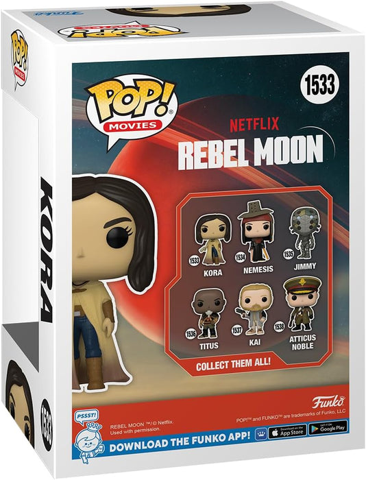 Funko Pop! Movies: Rebel Moon - Kora - Collectable Vinyl Figure - Gift Idea - Official Merchandise - Toys for Kids & Adults - Movies Fans - Model Figure for Collectors and Display