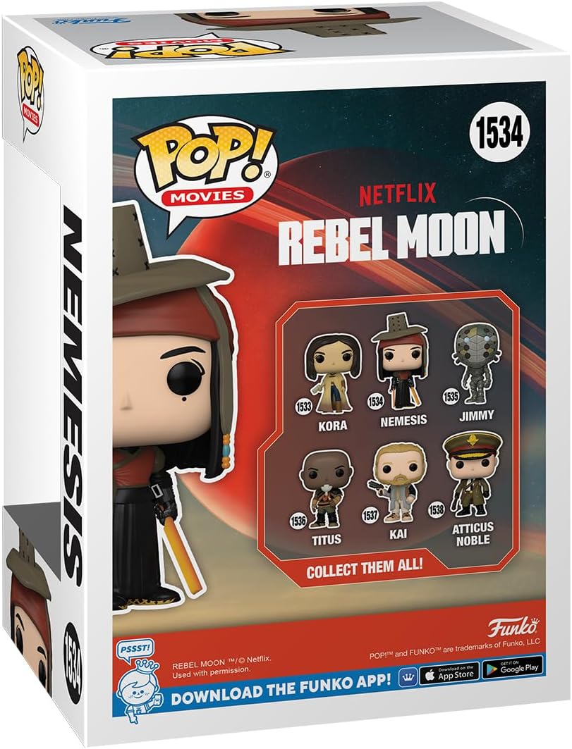 Funko Pop! Movies: Rebel Moon - Nemesis - Collectable Vinyl Figure - Gift Idea - Official Merchandise - Toys for Kids & Adults - Movies Fans - Model Figure for Collectors and Display