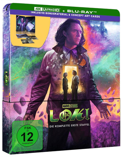 Loki - Staffel 1 - Steelbook - Limited Edition (4K Ultra HD) (+ Blu-ray)