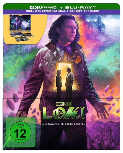 Loki - Staffel 1 - Steelbook - Limited Edition (4K Ultra HD) (+ Blu-ray)