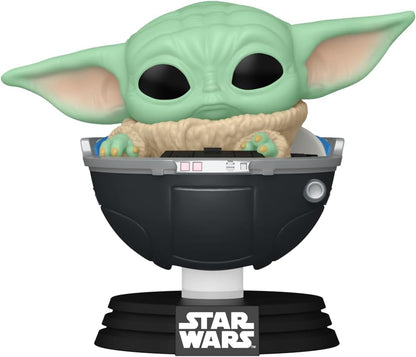 Funko Pop! Vinyl: Star Wars: The Mandalorian S9 - Grogu (The Child, Baby Yoda) - Vinyl-Sammelfigur - Geschenkidee - Offizielle Handelswaren - Spielzeug Für Kinder und Erwachsene - TV Fans