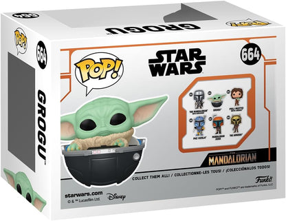 Funko Pop! Vinyl: Star Wars: The Mandalorian S9 - Grogu (The Child, Baby Yoda) - Vinyl-Sammelfigur - Geschenkidee - Offizielle Handelswaren - Spielzeug Für Kinder und Erwachsene - TV Fans