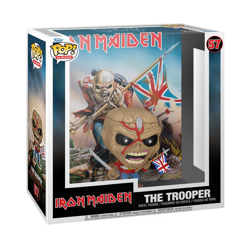 Funko POP! Albums: Iron Maiden - the Trooper - Collectable Vinyl Figure - Gift Idea - Official Merchandise - Toys for Kids & Adults - Model Figure for Collectors and Display