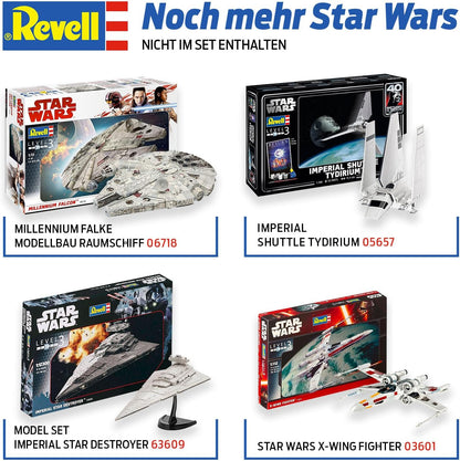 Revell 06781 Star Wars: The Mandalorian Razor Crest™ (Din Djarin) 1:72 Scale Unbuilt/Unpainted Plastic Model Kit