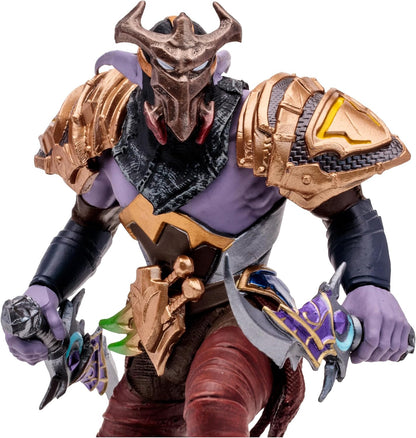 McFarlane Toys World of Warcraft 6 Inches - Night Elf: Druid/Rogue Action Figure - Incredibly Detailed 1:12 Scale Figure Based on the Global Phenomenon Night Elf: Druid/Rogue (Epic)