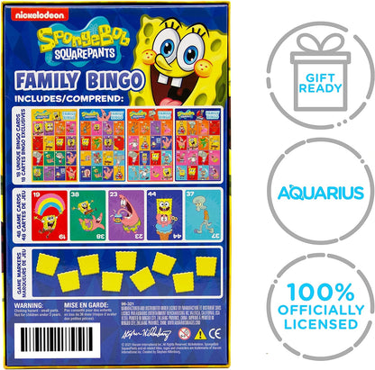 SpongeBob SquarePants Family Bingo | 2-18 Players