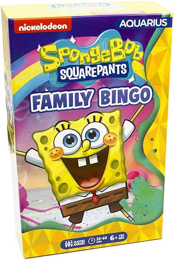 SpongeBob SquarePants Family Bingo | 2-18 Players