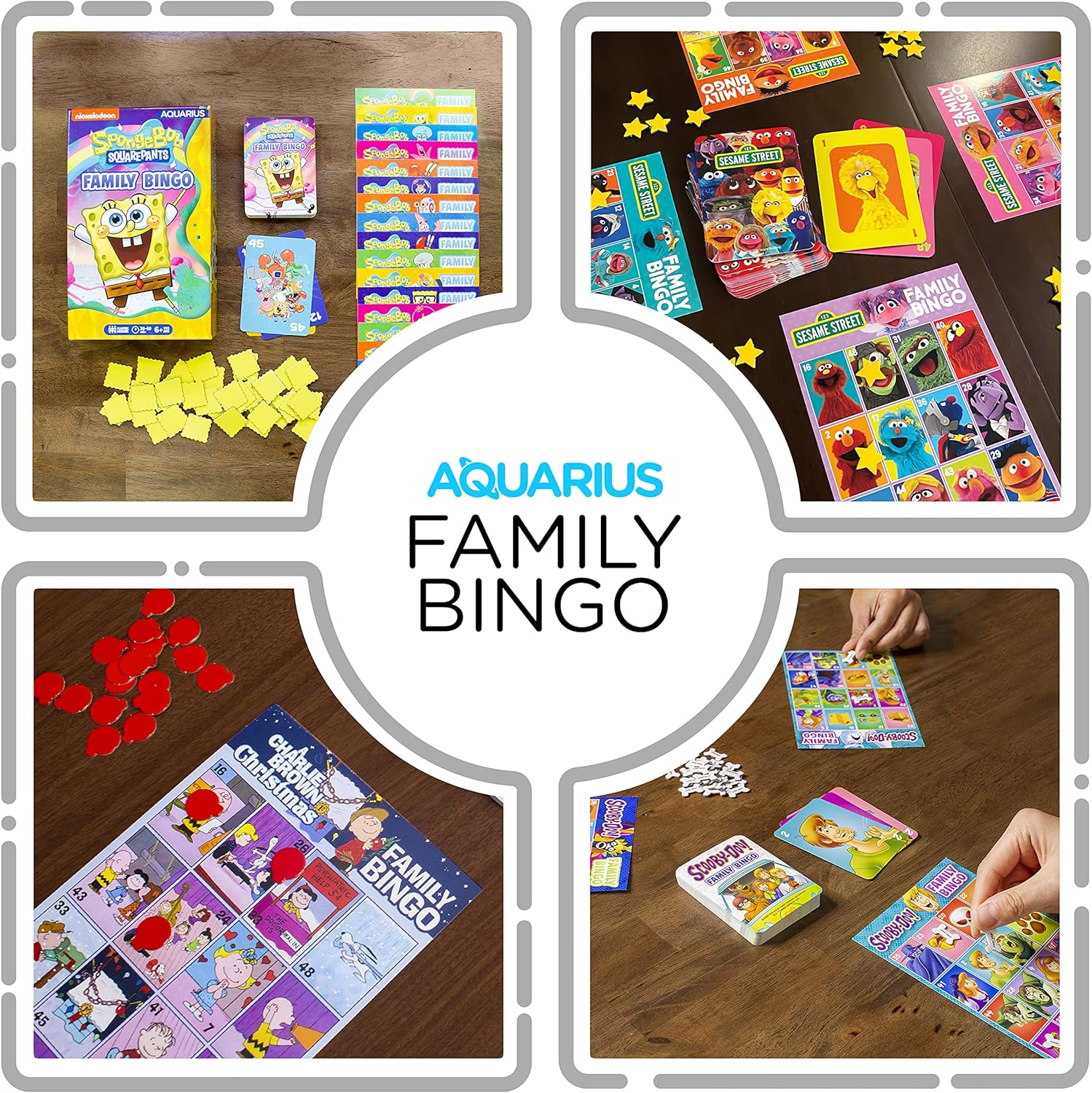 SpongeBob SquarePants Family Bingo | 2-18 Players